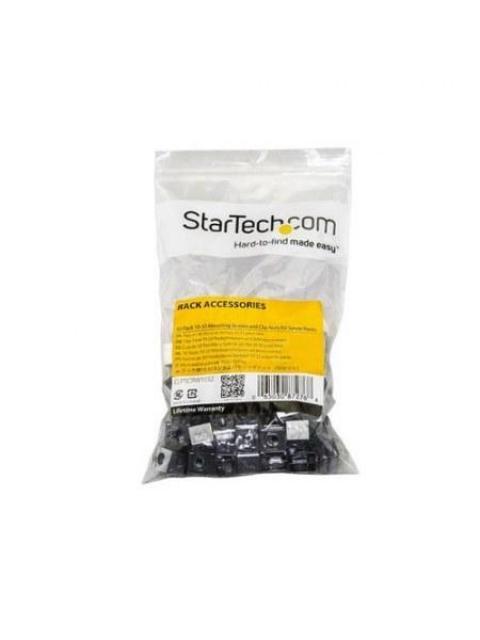 STARTECH PAQUETE DE 50 TORNILLOS 10-32 Y TUERCAS CLIP PARA GABINETE RACK DE SERVIDORES - Imagen 3