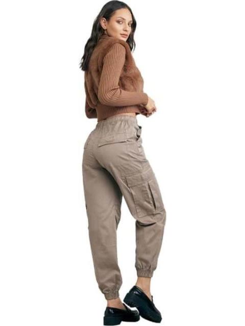 PANTALON JOGGER BEIGE/HUESO SANTA LOLA - Imagen 3
