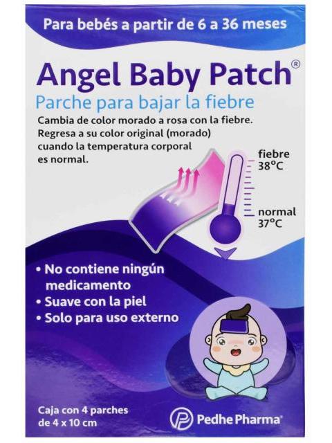 PARCHE PARA BAJAR LA FIEBRE BABY 4 PZAS PEDHE PHARMA