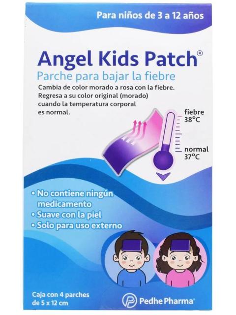 PARCHE PARA BAJAR LA FIEBRE KIDS 4 PZAS PEDHE PHARMA