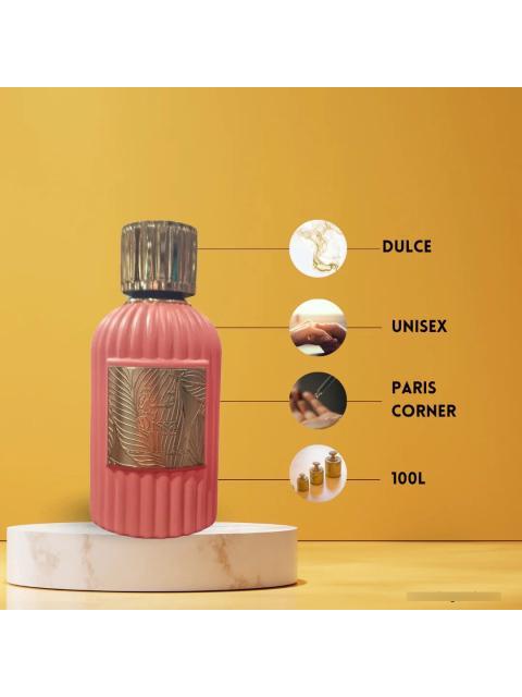 PERFUME PARIS CORNER QISSA PINK 100ML EDP CITRICOS LIBRE ALCOHOL - Imagen 6