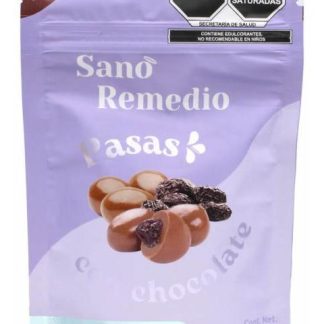 PASAS CHOCOLATE 100 G SANO REMEDIO