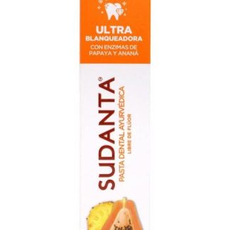 PASTA DENTAL AYURVEDICA ULTRA BLANQUEADORA 100 G SUDANTA