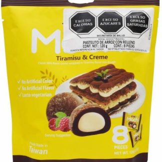 PASTELITO DE ARROZ TIRAMISU Y CREMA 120 G ROYAL MOCHI