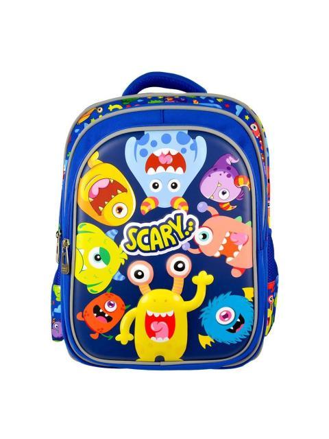 PC085089 MOCHILA ESCOLAR PARA NINOS MULTIPLES COMPARTIMENTOS MODELO KIDDO MONSTRUOS | PERFECT CHOICE DISENADA PARA BRINDAR COMODIDAD