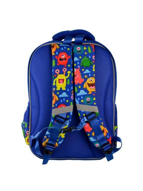 PC085089 MOCHILA ESCOLAR PARA NINOS MULTIPLES COMPARTIMENTOS MODELO KIDDO MONSTRUOS | PERFECT CHOICE DISENADA PARA BRINDAR COMODIDAD - Imagen 2