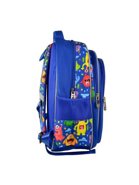 PC085089 MOCHILA ESCOLAR PARA NINOS MULTIPLES COMPARTIMENTOS MODELO KIDDO MONSTRUOS | PERFECT CHOICE DISENADA PARA BRINDAR COMODIDAD - Imagen 3