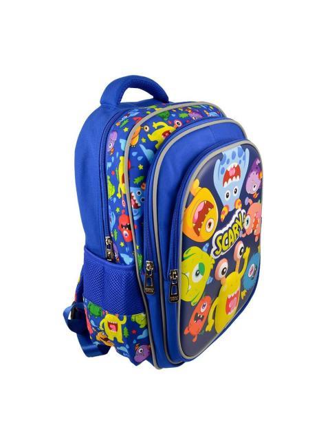 PC085089 MOCHILA ESCOLAR PARA NINOS MULTIPLES COMPARTIMENTOS MODELO KIDDO MONSTRUOS | PERFECT CHOICE DISENADA PARA BRINDAR COMODIDAD - Imagen 4