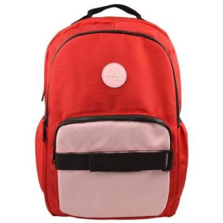 PC085225 MOCHILA ESCOLAR PARA NINOS MULTIPLES COMPARTIMENTOS MODELO LOOPY COLOR ROJO | PERFECT CHOICE