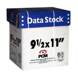 PCM PAPEL STOCK 1 TANTO 3000 HOJAS DE 9.5 X 11 BLANCO