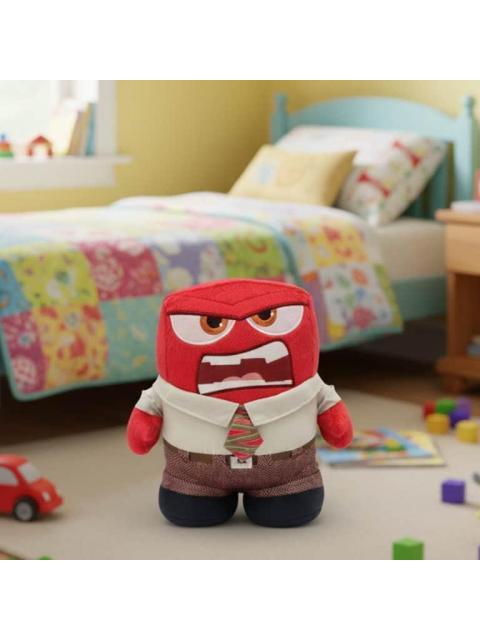PELUCHE ANIMADO DISNEY FURIA MULTICOLOR INSIDE OUT 2 - Imagen 5
