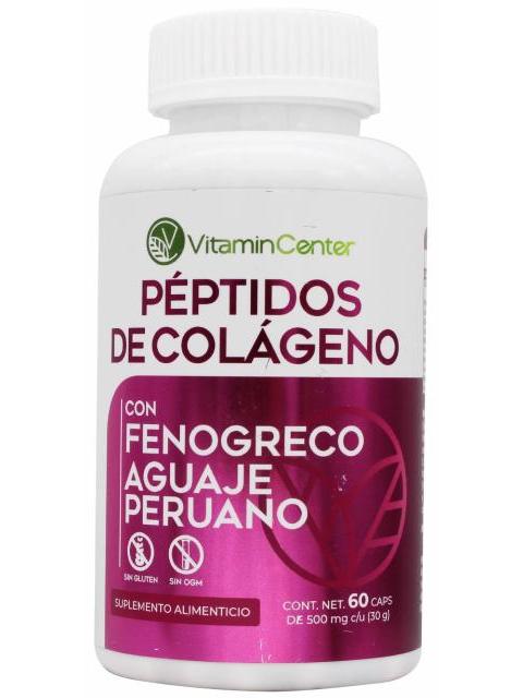 PEPTIDOS DE COLAGENO 60 CAP VITAMIN CENTER