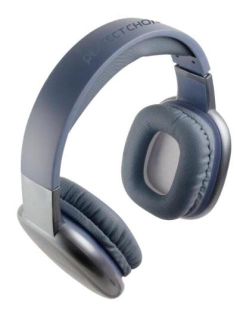 PERFECT CHOICE AUDIFONOS CLOUD BLUETOOTH INALAMBRICO USB-C AZUL - Imagen 3