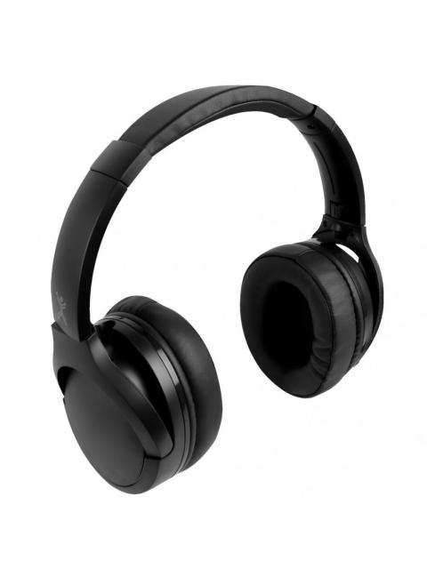 PERFECT CHOICE AUDIFONOS CON MICROFONO AROUNDY BLUETOOTH INALAMBRICO NEGRO - Imagen 2