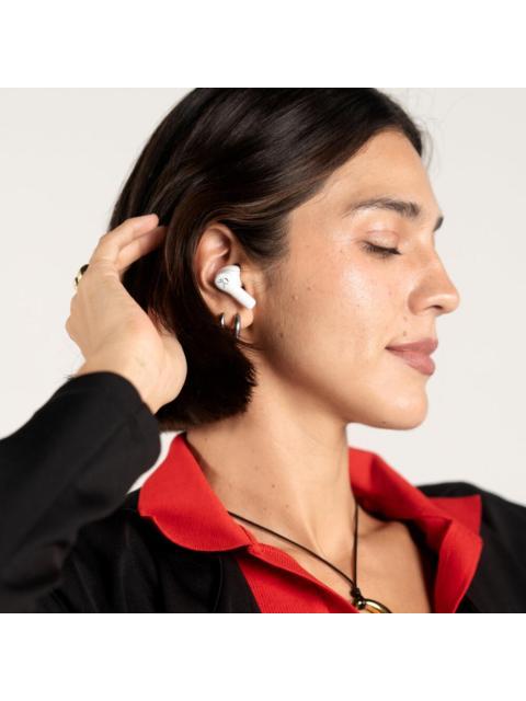 PERFECT CHOICE AUDIFONOS INTRAURICULARES CON MICROFONO INTUNE INALAMBRICO BLUETOOTH USB-C BEIGE - Imagen 6