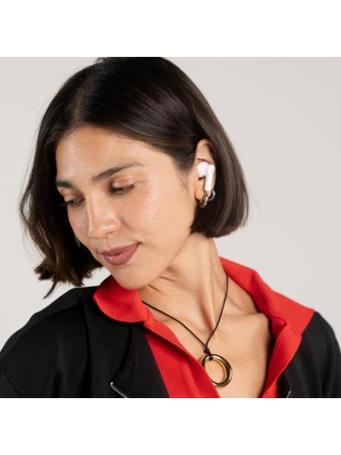 PERFECT CHOICE AUDIFONOS INTRAURICULARES CON MICROFONO INTUNE INALAMBRICO BLUETOOTH USB-C BEIGE - Imagen 7