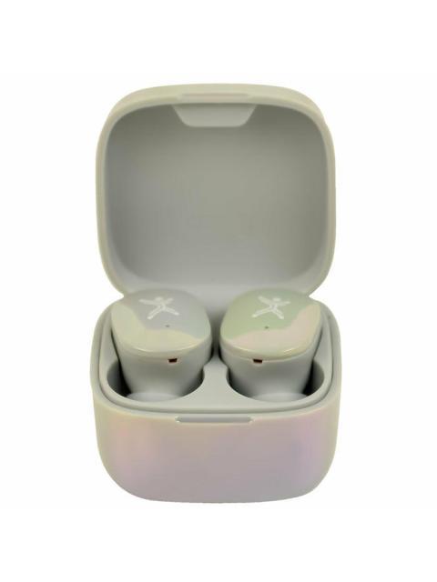 PERFECT CHOICE AUDIFONOS INTRAURICULARES CON MICROFONO TWS MINI PEARL INALAMBRICO BLUETOOTH USB-C GRIS - Imagen 2