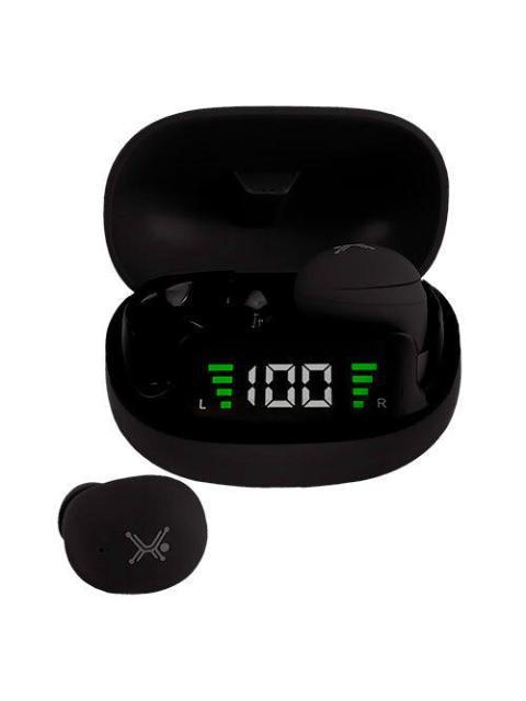 PERFECT CHOICE AUDIFONOS INTRAURICULARES CON MICROFONO TWS MINI TINY BEATS INALAMBRICO BLUETOOTH USB-C NEGRO - Imagen 6