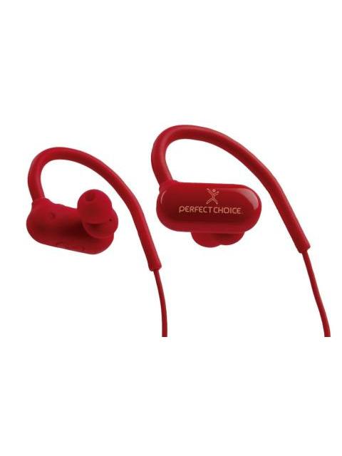 PERFECT CHOICE AUDIFONOS INTRAURICULARES DEPORTIVOS CON MICROFONO EFFORT INALAMBRICO BLUETOOTH NARANJA - Imagen 2