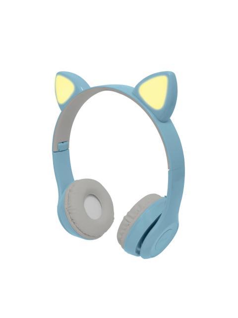 PERFECT CHOICE AUDIFONOS PARA NINOS CATTO BLUETOOTH ALAMBRICO-INALAMBRICO 3.5MM AZUL - Imagen 5