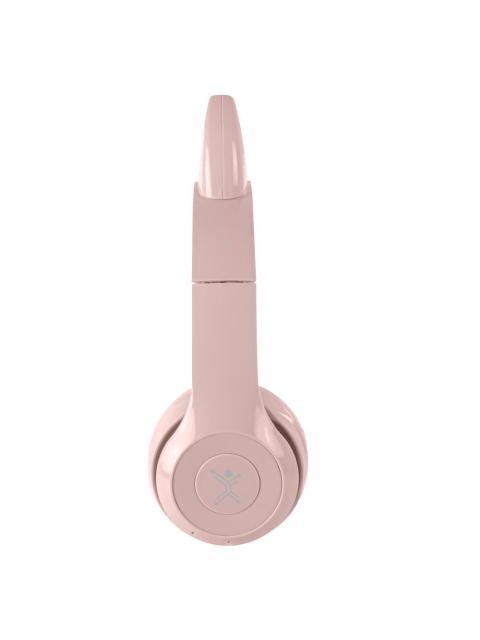 PERFECT CHOICE AUDIFONOS PARA NINOS CATTO BLUETOOTH ALAMBRICO-INALAMBRICO 3.5MM ROSA - Imagen 3