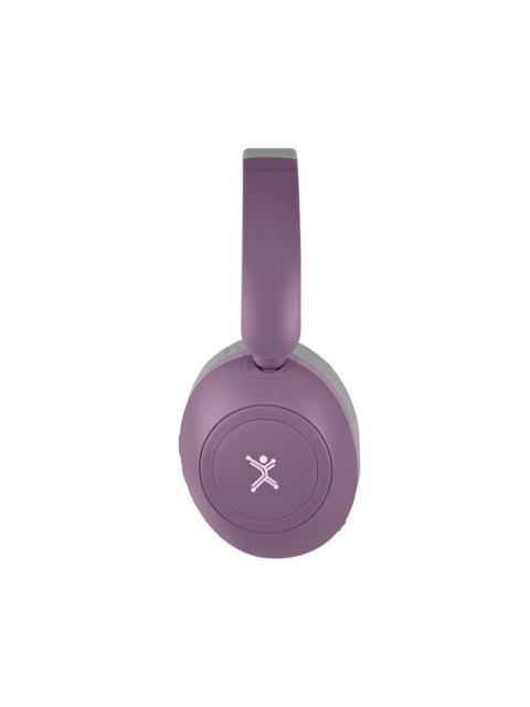 PERFECT CHOICE AUDIFONOS SOUNDIA BLUETOOTH INALAMBRICO USB-C MORADO - Imagen 3