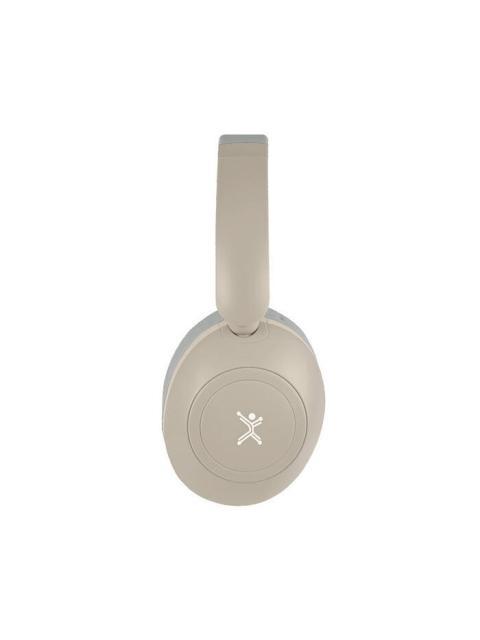 PERFECT CHOICE AUDIFONOS SOUNDIA BLUETOOTH INALAMBRICO USB-C TAUPE - Imagen 3