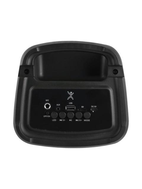 PERFECT CHOICE BOCINA PC-113232 BLUETOOTH ALAMBRICO-INALAMBRICO 20W RMS 400 W PMPO USB-C NEGRO - INCLUYE MICROFONO - Imagen 4