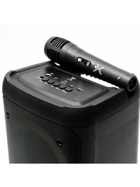 PERFECT CHOICE BOCINA PC-113232 BLUETOOTH ALAMBRICO-INALAMBRICO 20W RMS 400 W PMPO USB-C NEGRO - INCLUYE MICROFONO - Imagen 5