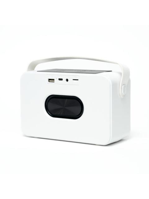 PERFECT CHOICE BOCINA PORTATIL LOOPSTAR BLUETOOTH ALAMBRICO-INALAMBRICO USB-C 8W BLANCO - RESISTENTE A POLVO-AGUA - Imagen 3