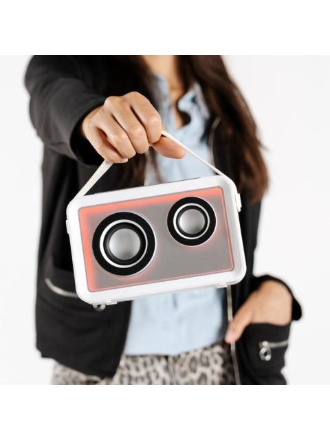 PERFECT CHOICE BOCINA PORTATIL LOOPSTAR BLUETOOTH ALAMBRICO-INALAMBRICO USB-C 8W BLANCO - RESISTENTE A POLVO-AGUA - Imagen 7