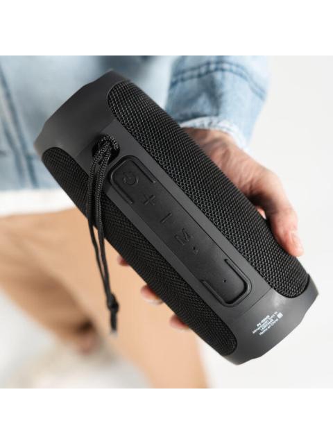 PERFECT CHOICE BOCINA PORTATIL OUTDOORS BLUETOOTH ALAMBRICO-INALAMBRICO USB-A 30W NEGRO - RESISTENTE AL AGUA - Imagen 5