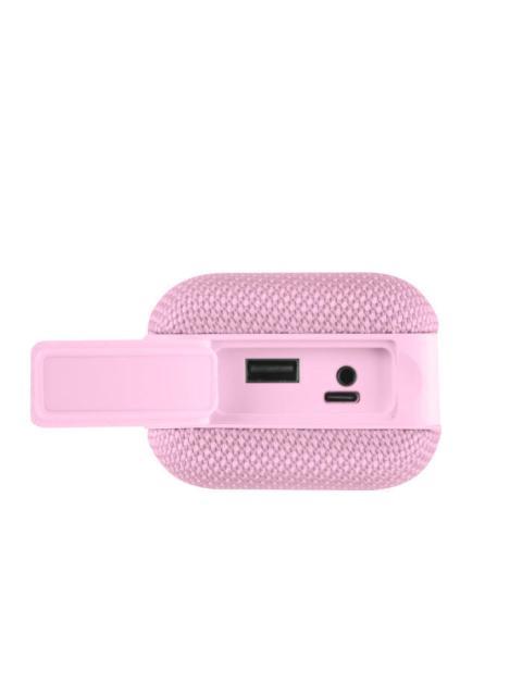PERFECT CHOICE BOCINA PORTATIL SUGARY BLUETOOTH INALAMBRICO 10W RMS ROSA - Imagen 4