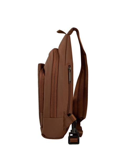 PERFECT CHOICE BOLSO CRUZADO DE POLIESTER PC-085027 19 X 13 X 28.8 CM AVELLANA - Imagen 4