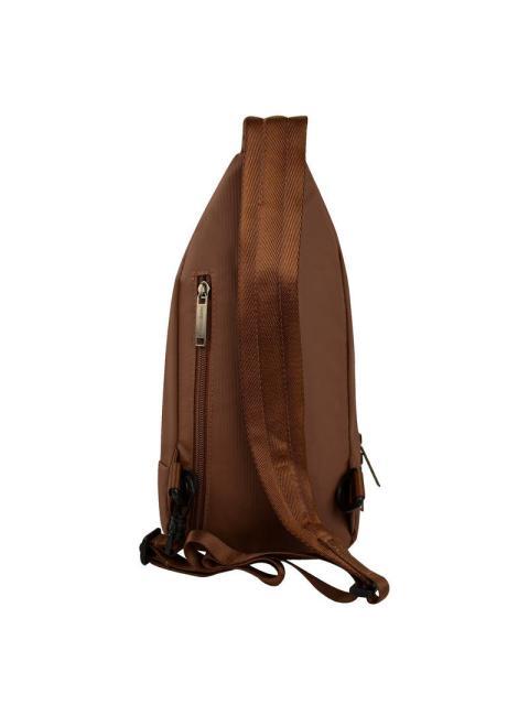 PERFECT CHOICE BOLSO CRUZADO DE POLIESTER PC-085027 19 X 13 X 28.8 CM AVELLANA - Imagen 5