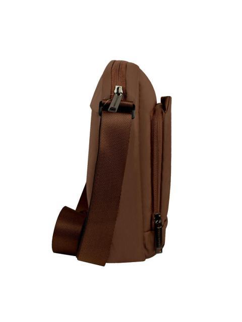 PERFECT CHOICE BOLSO CRUZADO DE POLIESTER PC-085034 21.5 X 9 X 24.5 CM AVELLANA - Imagen 3