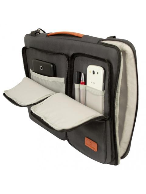 PERFECT CHOICE MALETIN DE POLIESTER ASHBAG PARA LAPTOP 15.6 NEGRO - Imagen 3