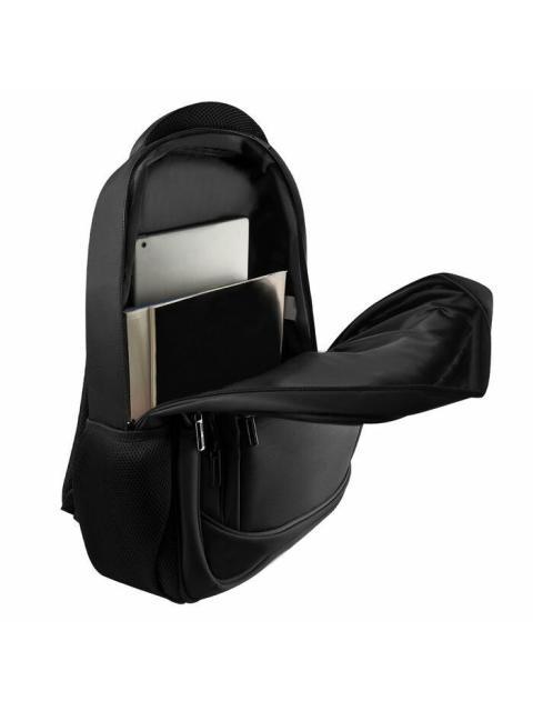 PERFECT CHOICE MOCHILA DE NYLON ESSENTIALS PARA LAPTOP 17 NEGRO - Imagen 5