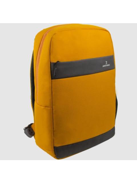 PERFECT CHOICE MOCHILA DE POLIESTER BOLD PARA LAPTOP 15.6 AMARILLO - Imagen 2