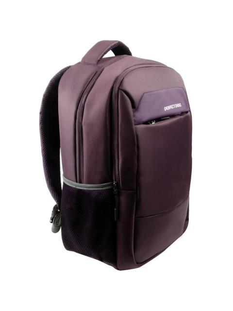 PERFECT CHOICE MOCHILA DE POLIESTER FEARLESS PARA LAPTOP 15.6 MORADO - Imagen 2