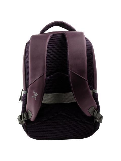 PERFECT CHOICE MOCHILA DE POLIESTER FEARLESS PARA LAPTOP 15.6 MORADO - Imagen 4