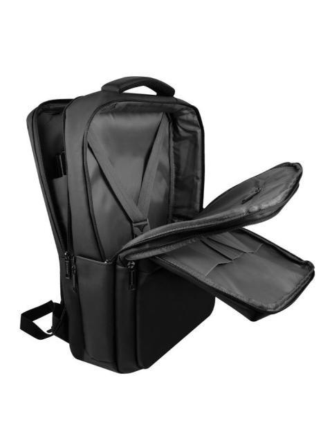 PERFECT CHOICE MOCHILA DE POLIESTER NEBLUM PARA LAPTOP 17 NEGRO - Imagen 3