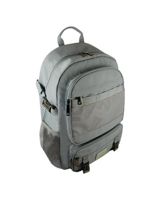 PERFECT CHOICE MOCHILA DE POLIESTER NOMAD PARA LAPTOP 17 GRIS - Imagen 2