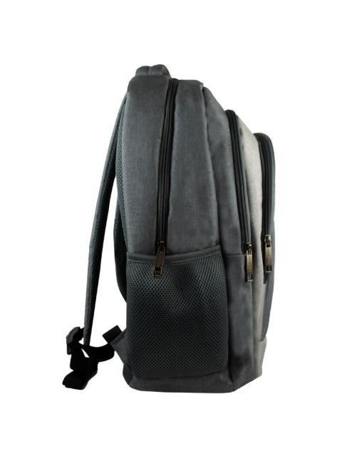 PERFECT CHOICE MOCHILA DE POLIESTER SHARP PARA LAPTOP 17 GRIS - Imagen 3