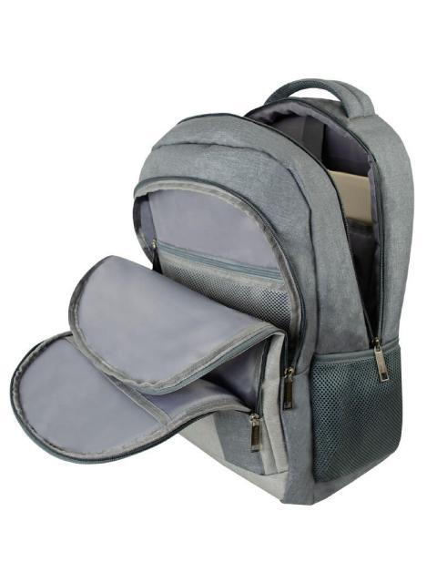 PERFECT CHOICE MOCHILA DE POLIESTER SHARP PARA LAPTOP 17 GRIS - Imagen 5