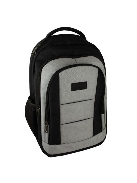 PERFECT CHOICE MOCHILA DE POLIESTER SHARP PARA LAPTOP 17 NEGRO-GRIS - Imagen 2