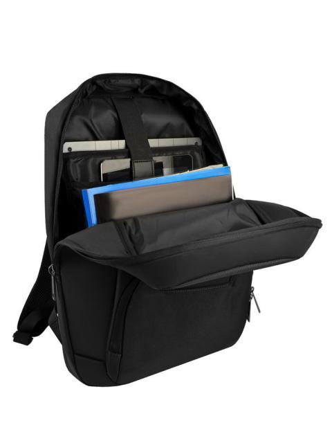 PERFECT CHOICE MOCHILA DE POLIESTER SILHOUETTE PARA LAPTOP 15.6 NEGRO - Imagen 5