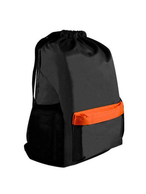 PERFECT CHOICE MOCHILA DE POLIESTER SPORTIVA PARA DEPORTES NEGRO - Imagen 2