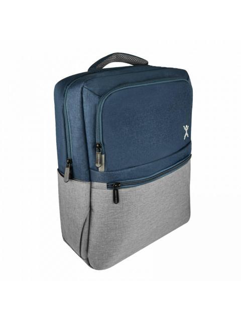 PERFECT CHOICE MOCHILA DE POLIESTER SUNSET PARA LAPTOP 15.6 AZUL-GRIS - Imagen 2