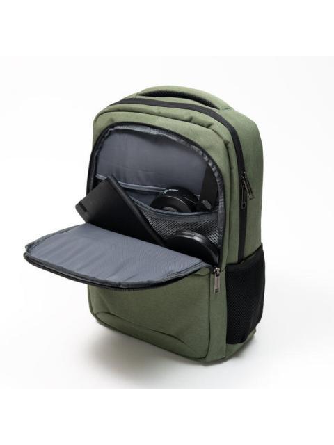 PERFECT CHOICE MOCHILA DE POLIESTER TROVA PARA LAPTOP HASTA 15.6 VERDE - Imagen 3